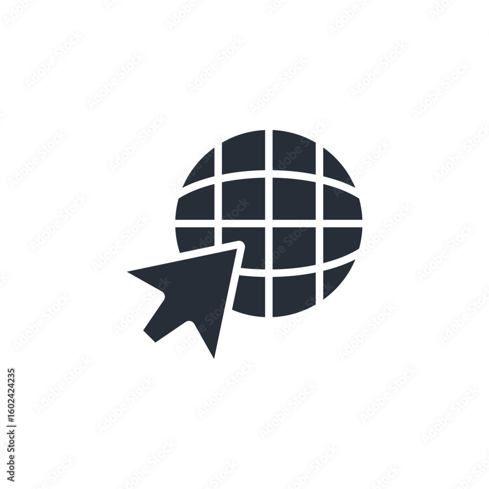 Poster web icon. vector.editable stroke.linear style sign for use web design,logo.symbol illustration.