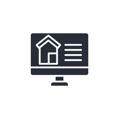 home page icon. vector.Editable stroke.linear style sign for use web design,logo.Symbol illustration.