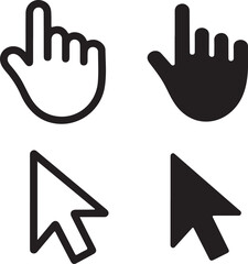 Cursor - vector icon.