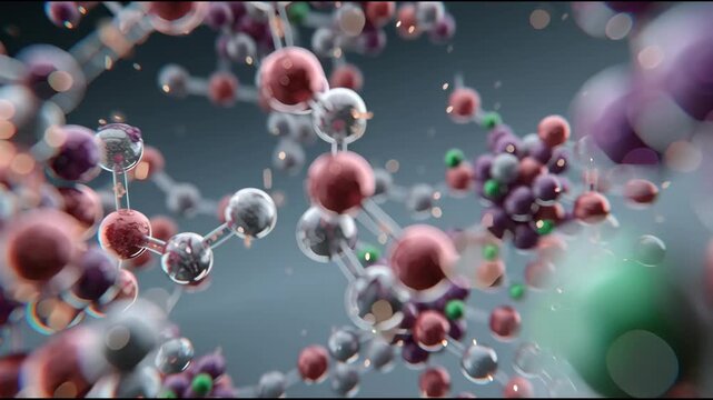 Discover the intricate movement of lithium ions in a captivating microscopic animation
