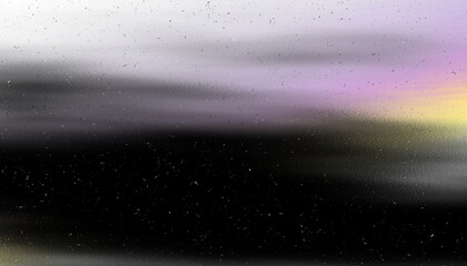 Dust and scratches design. Aged photo editor layer. Black grunge abstract overlay background. Copy space.