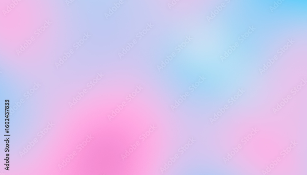 Aufkleber blur and light noise abstract gradient overlay background colors blue and pink noise texture