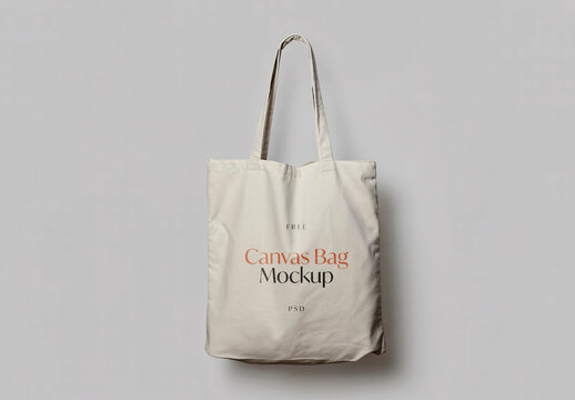 Cotton Tote Bag Mockup