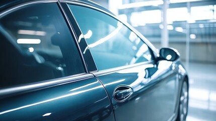 Fototapeta premium Innovative Automotive Window Tinting Solutions for Enhanced Comfort and Style in Modern Vehicles