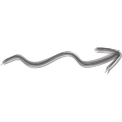 arrows handdrawn brush style. inertia arrow shape textured icon symbol vector