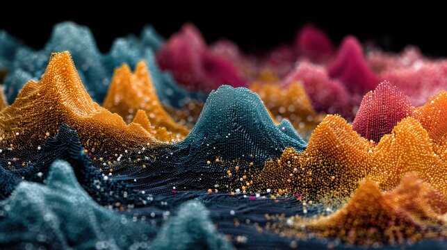 Unique data visualization techniques transform complex data into clear, innovative graphics that reveal insights and patterns intuitively.
