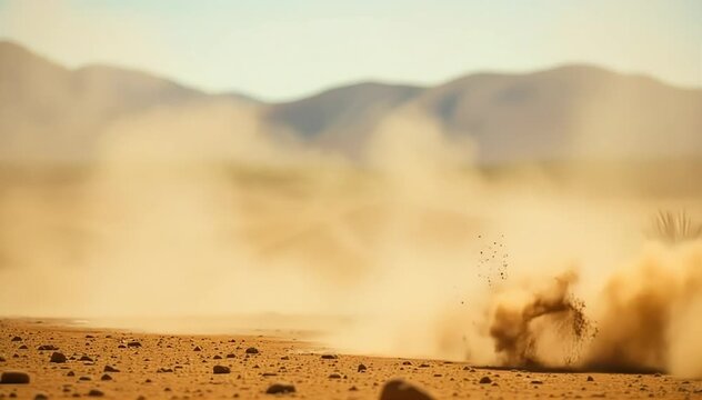 Horse neighing in the wind