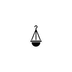 Garden icon flat vector design. 