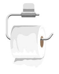 Toilet paper png, transparent background