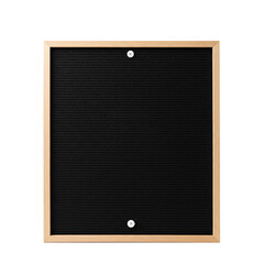 Obraz premium Black letter board in wooden frame for customizable messages and layouts 