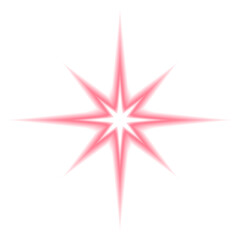 PNG Radiant pink starburst illustration on transparent background