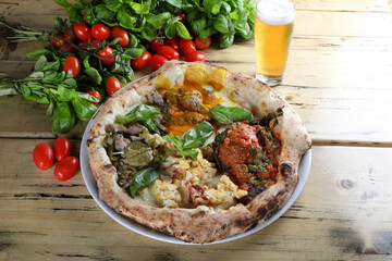 ingredienti pizza impasto alla curcuma pasta pizza 