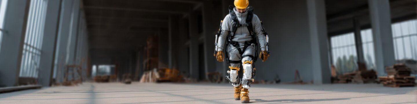 Smart construction exoskeleton for worker assistance in modern engineering environments