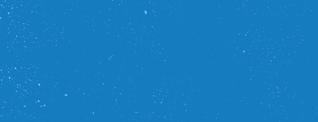 Blue background with a speckled texture. The background is vibrant blue with a scattered, star-like pattern, creating a dynamic blue effect. Speckled wall texture background. Blue background vector.