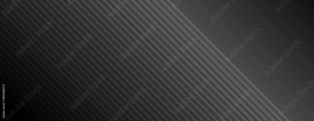 Poster dark gray background with diagonal striped pattern. the background is sleek and modern, featuring gr