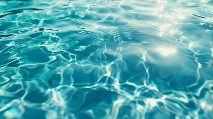 爽やかな水面のイラスト