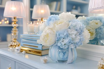 Elegant Floral Arrangement in Soft Hues