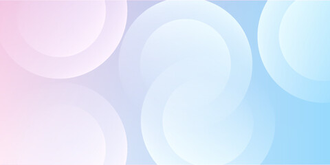 abstract background .blue and pink gradation. circle effect style. modern minimalist.eps 10. modern