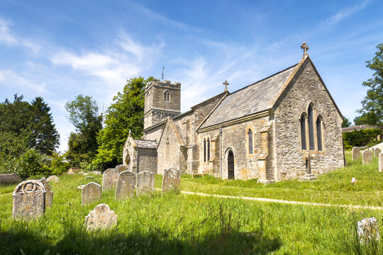 Tolpuddle parish Church of Saint John the Evangelist, in Dorset. A grade I listed building with the earliest parts dating back to the 12th century. The grave of one of the Tolpuddle martyrs is here.