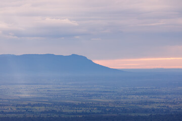 Beautiful landscape in the morning ,Pha Mor E Daeng ,Kantharalak,Sisaket,Thailand © rbk365