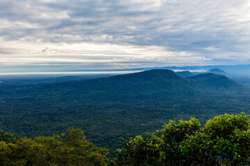 Beautiful landscape in the morning ,Pha Mor E Daeng ,Kantharalak,Sisaket,Thailand © rbk365