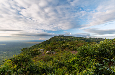 Beautiful landscape in the morning ,Pha Mor E Daeng ,Kantharalak,Sisaket,Thailand © rbk365