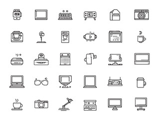 The Free Freelancer Network Minimalist Business Icons