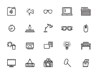 The Free Freelancer Network  Modern 2D Line Art Pack
