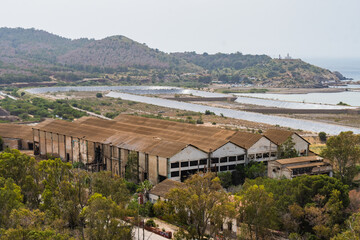 Old mines of Portmán (Cartagena, Spain)