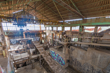 Old mines of Portm&aacute;n (Cartagena, Spain)