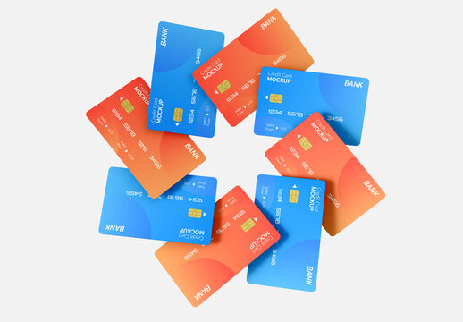 Credit Card Mockup Display