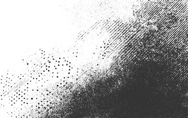 Old surface grunge texture abstract, grain, vintage, scratch, rough, retro, pattern. Dirt, grime and scratch overlay on transparent background.