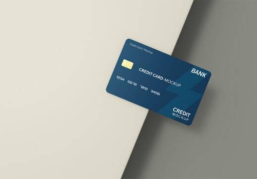 Credit Card Mockup Design