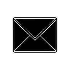 envelope mail icon vector  