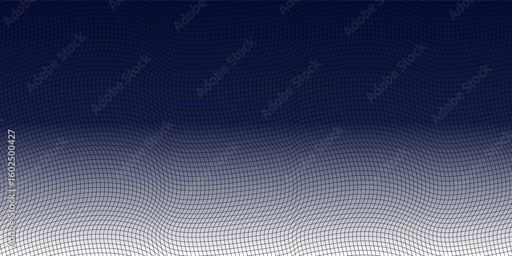 Poster modern abstract background with flowing lines. digital future technology concept. vector illustratio