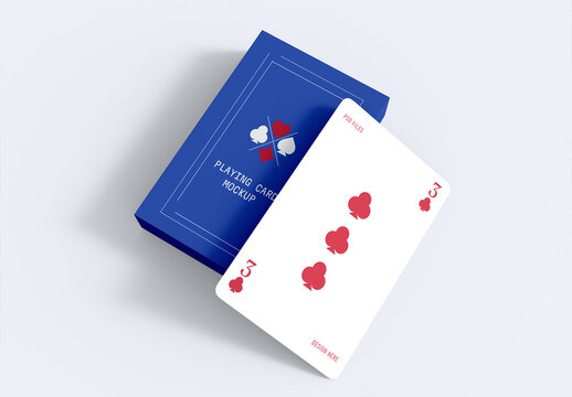 Playing Card Mockup Design