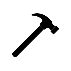 hammer flat icon vector  
