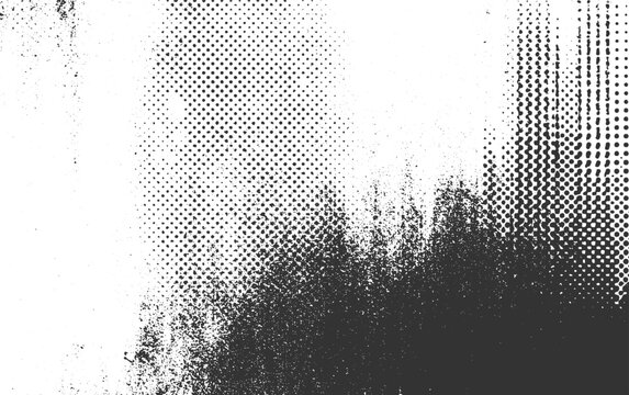 Subtle distressed dust texture overlay. Monochrome abstract splattered, Subtle halftone grunge urban texture vector. Distressed overlay texture., transparent background.