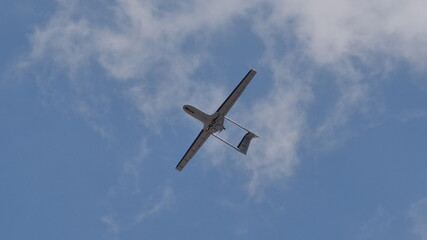 airplane in the sky