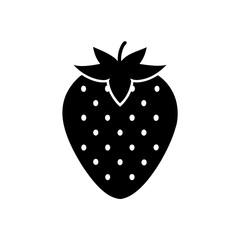 strawberry vector icon