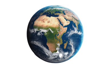 Earth View from Space Stunning Globe Picture Planet Photography World Illustration Geography Science Continent