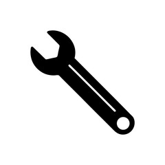 wrench tool icon vector  