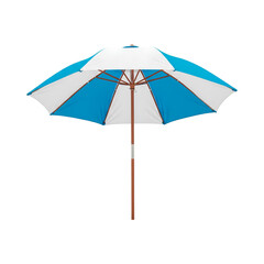 Obraz premium Beach umbrella, isolated on transparent background