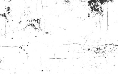 Cracked Surface Texture – High-Contrast Grunge Pattern, transparent background. 