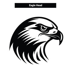 Eagle head vector file Design element for label, emblem, sign, poster, t shirt. Vector image design 