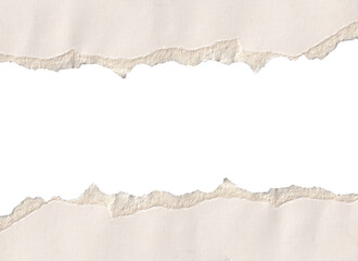 Torn Paper fream Borders PNG - Ripped Horizontal Strips, White ripped paper torn edges strips...