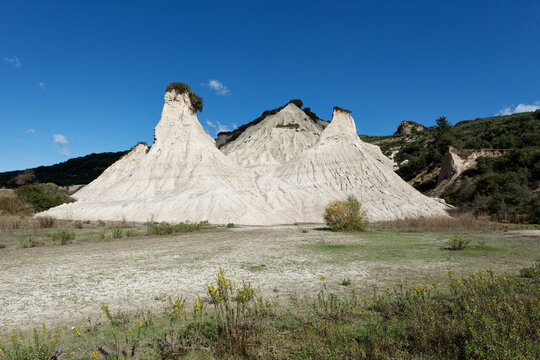 Kreta - Potamida - Tonfelsen von Komolithi