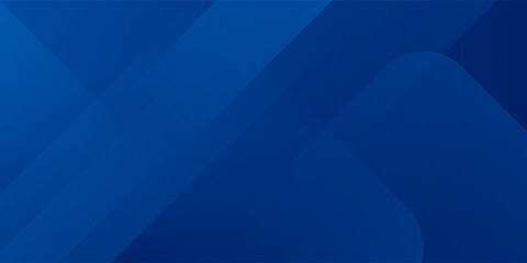 Abstract blue background with glowing geometric lines. Modern blue gradient square shape design. Futuristic technology concept. Suit for brochure, corporate, website, poster, banner, cover modern © RIDWAN