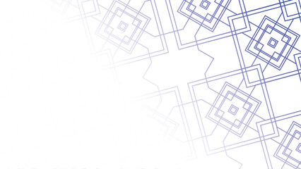 Seamless abstract linear design in vector format, featuring clean gold lines on a white background for modern and commercial use