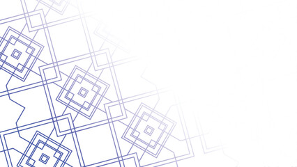 Seamless abstract linear design in vector format, featuring clean gold lines on a white background for modern and commercial use